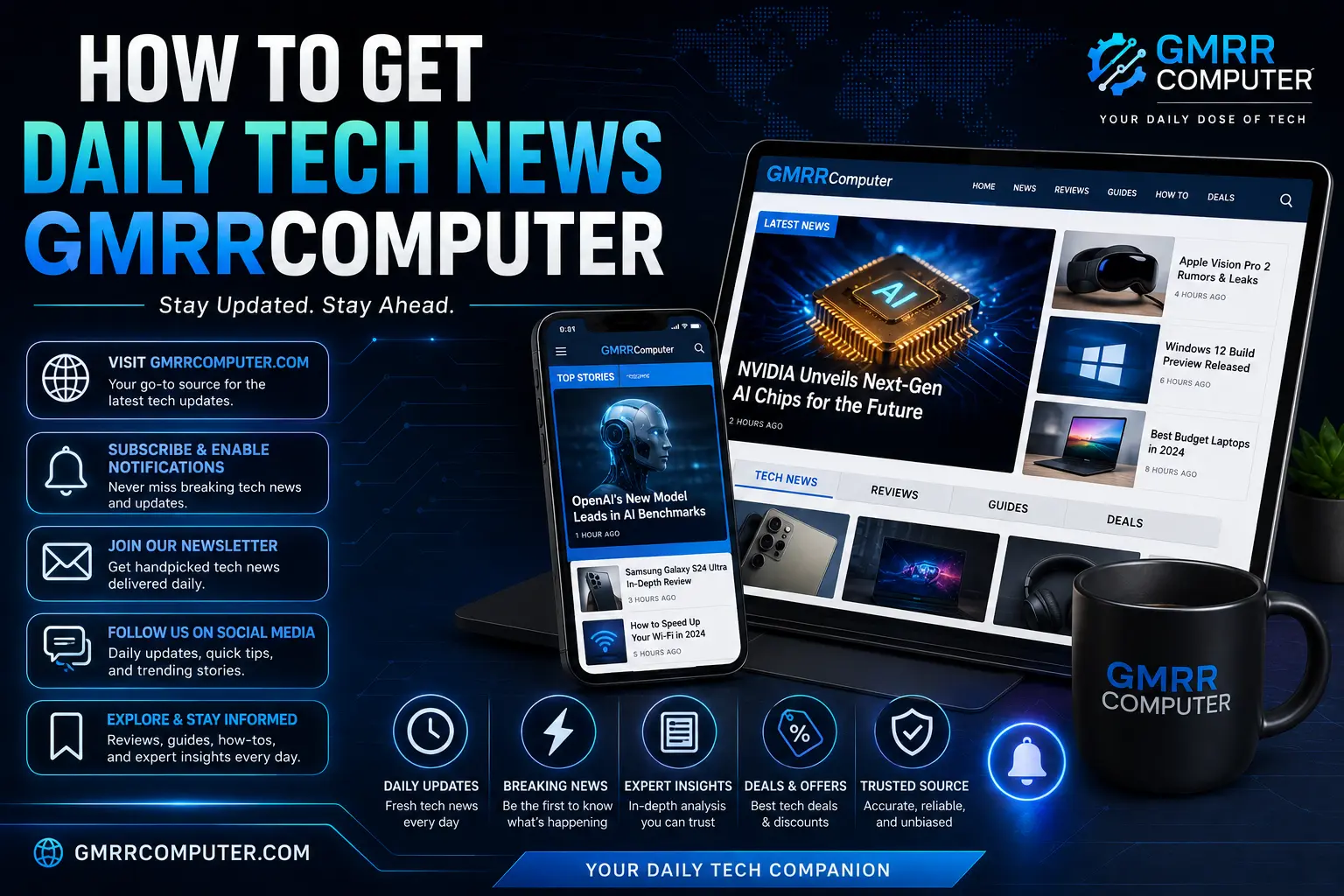 How to Get Daily Tech News GMRRComputer