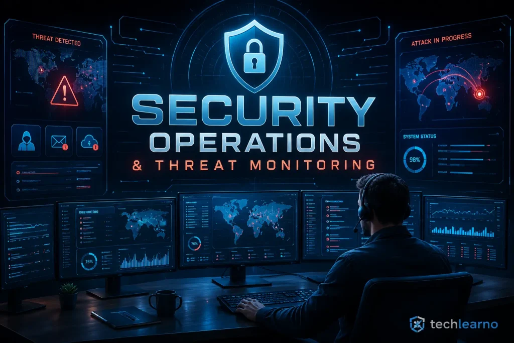 security operations and threat monitoring